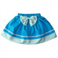 хлопковая юбка для девочки с бантом Москва сколько стоит, цена, фото